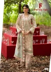 Queens Court By Farida Fab Pure Cotton Dress Material